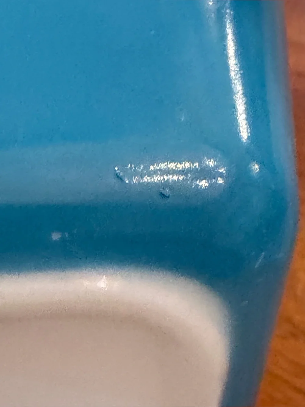 Vintage Pyrex 502 Blue Turquoise Refrigerator Dish 1.5 Pint with 502-C Lid READ